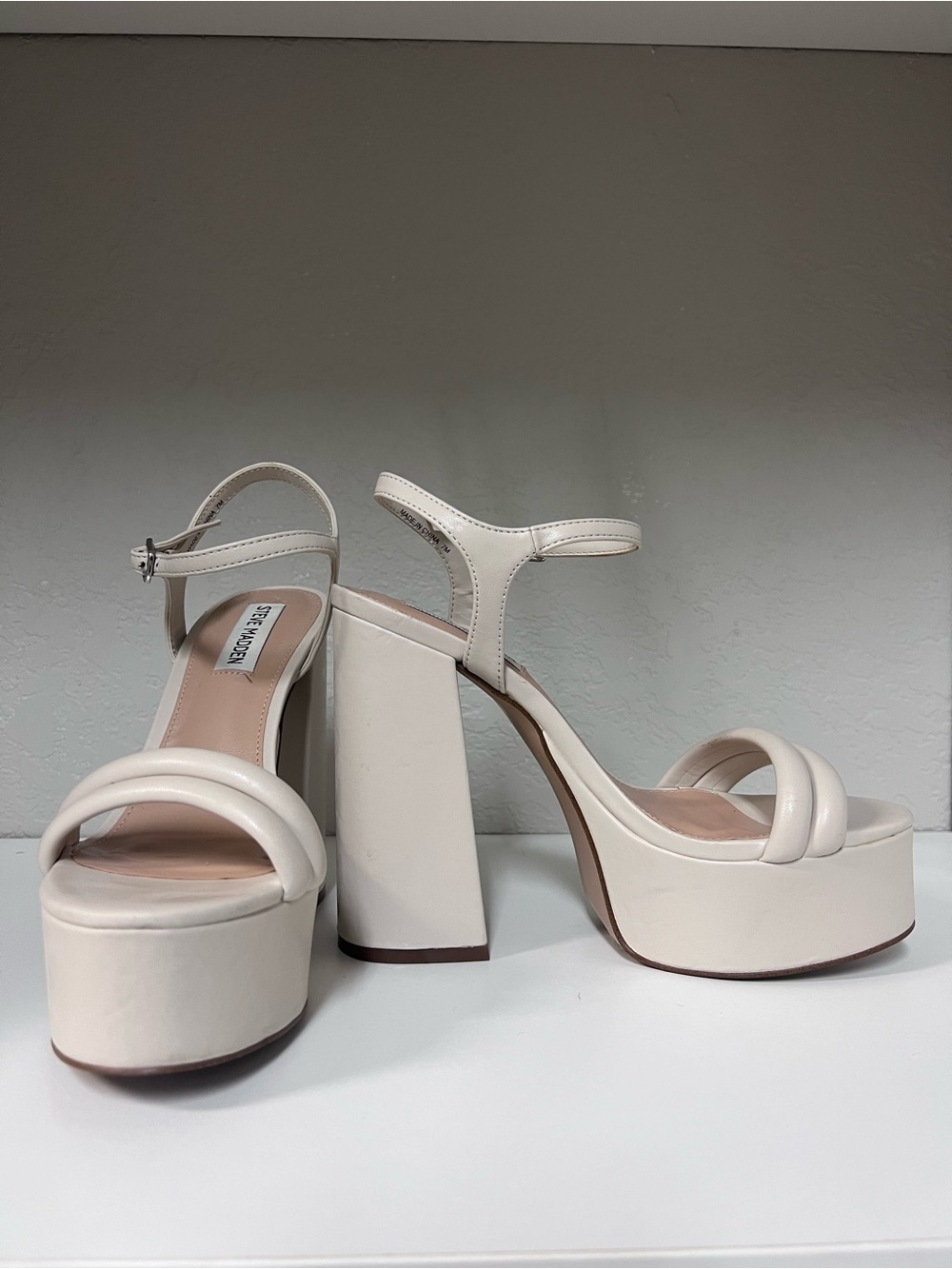 Steve Madden Platform Sandals with Ankle Strap